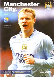 Manchester City v Wigan Athletic 2007 to 08